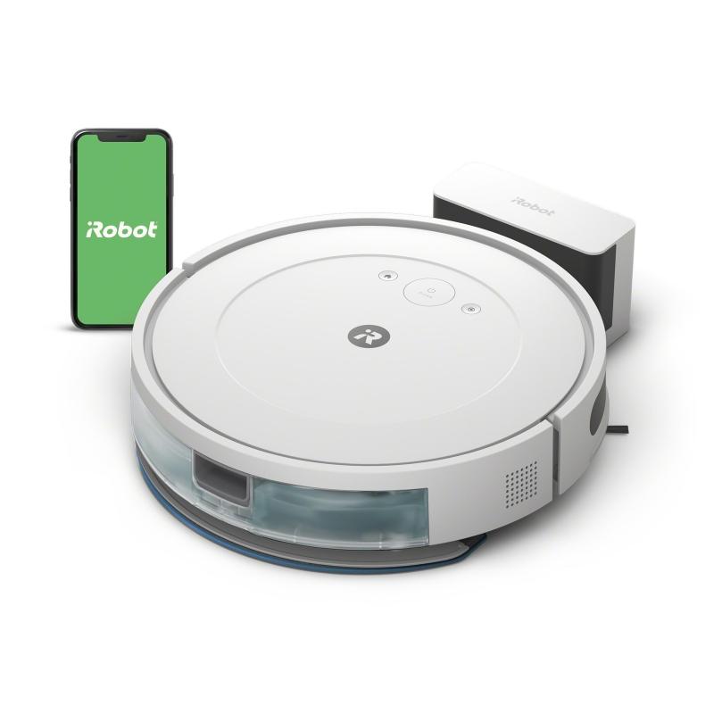 irobot-roomba-combo-essential-aspirapolvere-robot-04-l-senza-sacchetto-bianco iRobot Roomba Combo Essential aspirapolvere robot 0,4 L Senza sacchetto Bianco - immagine 1