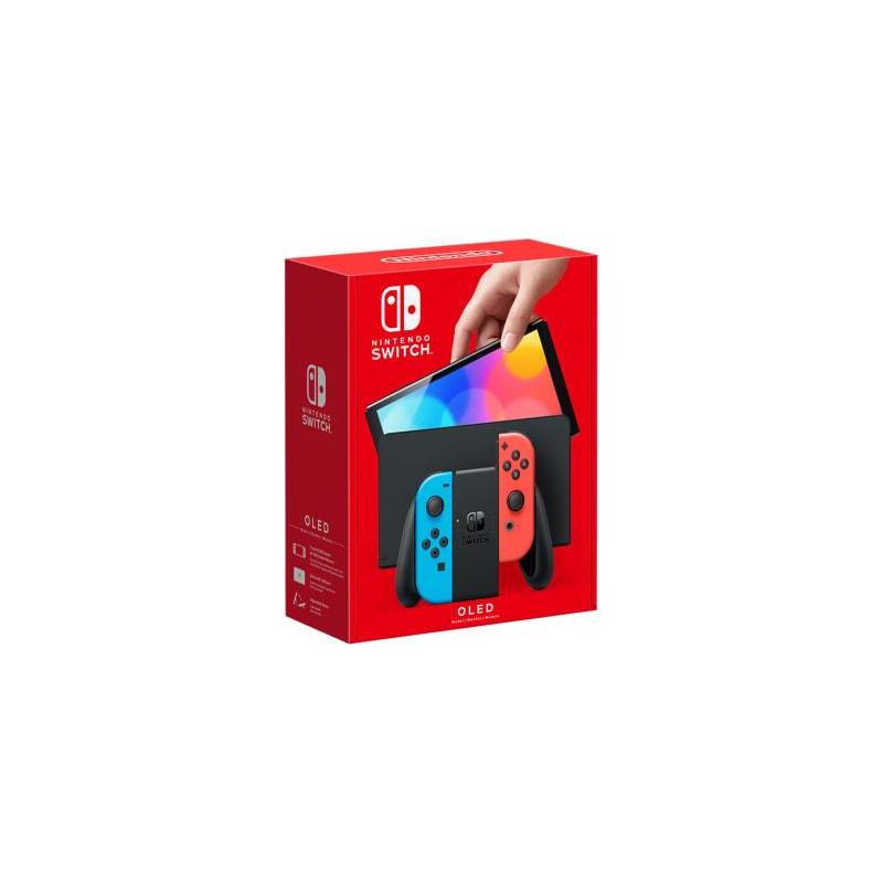 nintendo-switch-oled-console-da-gioco-portatile-178-cm-7-64-gb-touch-screen-wi-fi-nero-blu-rosso (4) Nintendo Switch OLED console da gioco portatile 17,8 cm (7") 64 GB Touch screen Wi-Fi Nero, Blu, Rosso - immagine 1