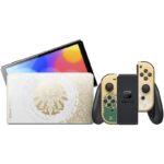 Nintendo Switch OLED console da gioco portatile 17,8 cm (7") 64 GB Touch screen Wi-Fi Oro - immagine 3