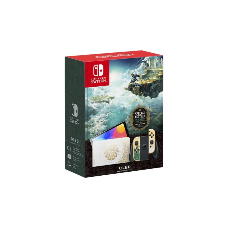 nintendo-switch-oled-console-da-gioco-portatile-178-cm-7-64-gb-touch-screen-wi-fi-oro Nintendo Switch OLED console da gioco portatile 17,8 cm (7") 64 GB Touch screen Wi-Fi Oro - immagine 1