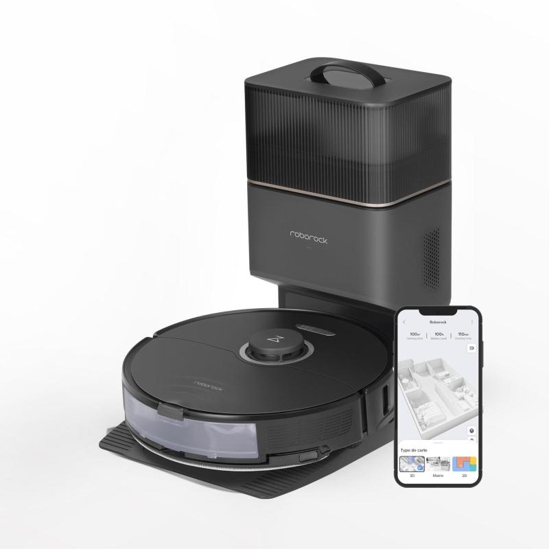 roborock-s8-aspirapolvere-robot-285-l-combi-nero Roborock S8+ aspirapolvere robot 2,85 L Combi Nero - immagine 1