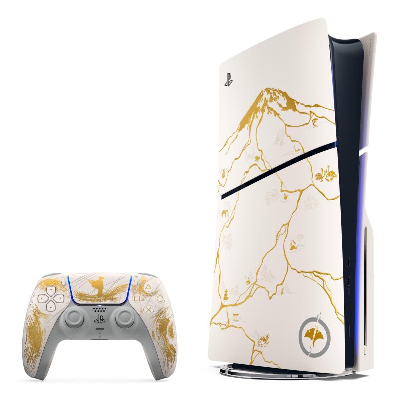 sony-playstation-5-ghost-of-yotei-gold-limited-edition-102-tb-wi-fi-nero-bianco Sony PlayStation 5 - Ghost of Yotei Gold Limited Edition 1,02 TB Wi-Fi Nero, Bianco - immagine 1