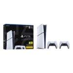 Sony Playstation 5 Slim Digital 825 GB Wi-Fi Nero, Bianco